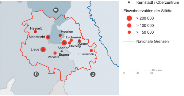 Euregio Maas Rhein Initiativkreis Metropolitane Grenzregionen